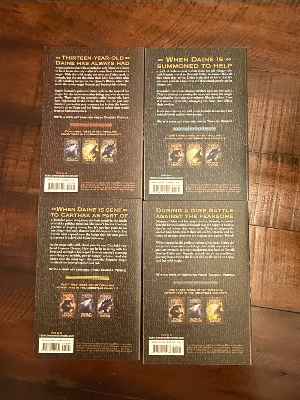 The Immortals books are